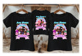 Gracie's Corner Cece Personalized Custom Black Family T-Shirt or Onesie Pack Theme Cake Smash Birthday Party