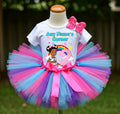 Gracie's Corner Pink Bow Tutu Set Girls Personalized Custom Hot Pink Blue Purple Tutu Outfit Dress Theme Cake Smash Birthday Party
