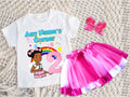 Gracie's Corner Pink Bow Tutu Set Girls Personalized Custom Hot Pink White Pink Ribbon Tutu Outfit Dress Theme Cake Smash Birthday Party