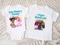 Gracie's Corner Pink Bow Personalized Custom White Family T-Shirt or Onesie Pack Theme Cake Smash Birthday Party