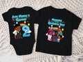 Gracie's Corner Boy Zyron Personalized Custom Black Family T-Shirt or Onesie Pack Theme Cake Smash Birthday Party