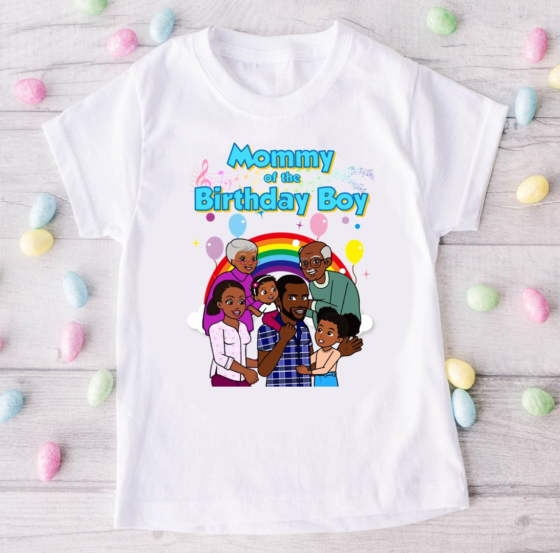 Gracie's Corner Boy Zyron Personalized Custom White Family T-Shirt or Onesie Pack Theme Cake Smash Birthday Party