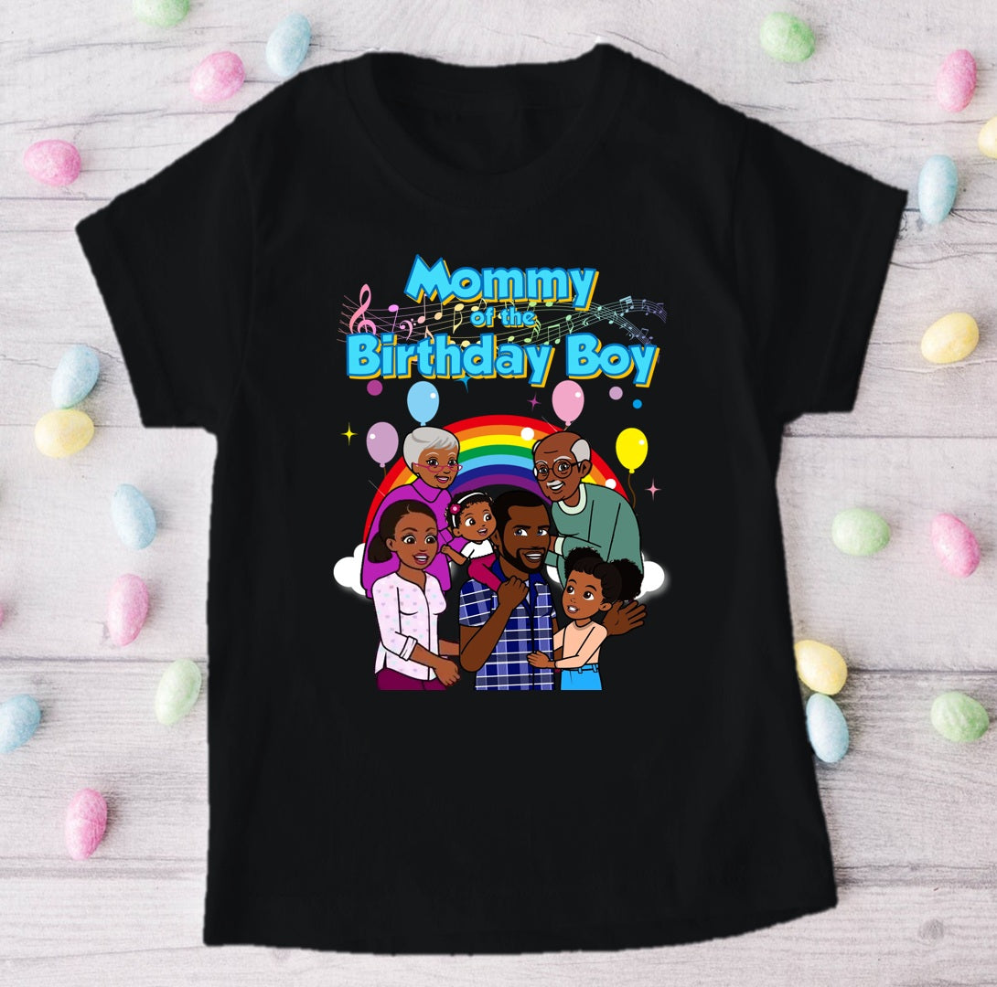 Gracie's Corner Boy Zyron Personalized Custom Black Family T-Shirt or Onesie Pack Theme Cake Smash Birthday Party