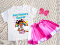 Gracie's Corner Pink Bow Tutu Set Girls Personalized Custom Hot Pink White Pink Ribbon Tutu Outfit Dress Theme Cake Smash Party