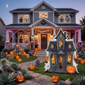 Life Size Haunted House Character Premium Freestanding Halloween Cutouts Yard Sign Decor Party Prop