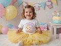 Hello Kitty & Friends Tutu Set Girls Personalized Custom Yellow Tutu Outfit Dress Theme Cake Smash Birthday Party