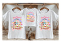 Hello Kitty & Friends Personalized Custom White Family T-Shirt or Onesie Pack Theme Cake Smash Birthday Party