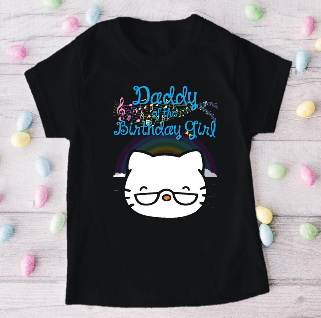 Hello Kitty Ballerina Ballet Personalized Custom Black Family T-Shirt or Onesie Pack Theme Cake Smash Birthday Party