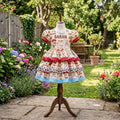 Toy Story Jessie Bo Peep Girls Personalized Custom Tiered Ruffle Dress Ribbon Trim Theme Cake Smash Birthday Party
