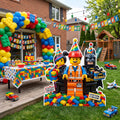 Life Size The Lego Movie Character Premium Freestanding Cutouts Yard Sign Decor Party Prop