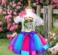 Lilo and Stitch Tutu Set Girls Personalized Custom Hot Pink Blue Purple Ribbon Tutu Outfit Dress Theme Cake Smash Birthday Party