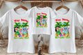 Lilo and Stitch Personalized Custom White Family T-Shirt or Onesie Pack Theme Cake Smash Birthday Party