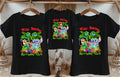 Lilo and Stitch Personalized Custom Black Family T-Shirt or Onesie Pack Theme Cake Smash Birthday Party