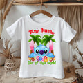 Stitch Personalized Custom White T-Shirt or Onesie Theme Cake Smash Party