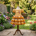 The Lion King Girls Personalized Custom Tiered Ruffle Dress Ribbon Trim Theme Cake Smash Birthday Party