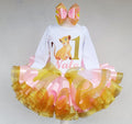Nala Cub Lion King Tutu Set Girls Personalized Custom Pink Gold Ribbon Sewn Trim Tutu Outfit Dress Theme Cake Smash Birthday Party