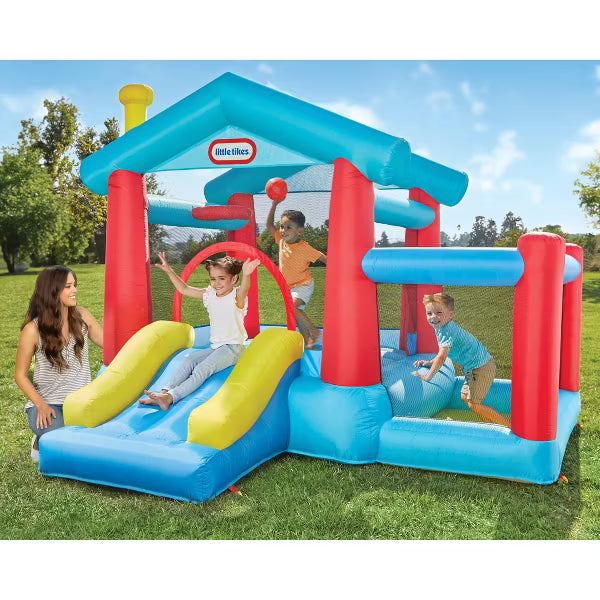 Play Bounce House Little Tikes Basketball Hoop Ball Pit
