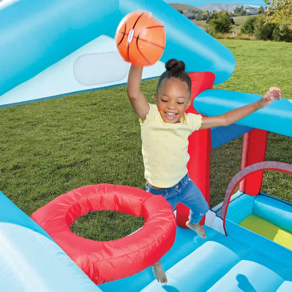 Play Bounce House Little Tikes Basketball Hoop Ball Pit