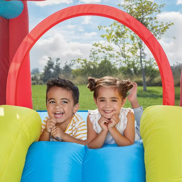 Play Bounce House Little Tikes Basketball Hoop Ball Pit