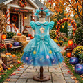 Princess Rosalina Girls' Deluxe Sparkle Tutu Party Costume Dress Set with Matching Headband Halloween Birthday Pageant