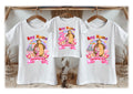 Masha and The Bear Personalized Custom White Family T-Shirt or Onesie Pack Theme Cake Smash Birthday Party