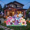 Life Size My Little Pony Halloween Character Premium Freestanding Cutouts Yard Sign Decor Party Prop