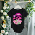 My Little Pony Pinkie Pie Personalized Custom Black T-Shirt or Onesie Theme Cake Smash Birthday Party