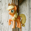 Premium Handmade 30-Inch My Little Pony Applejack Character Pull-String Piñata Table Decor Party Centerpiece