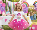My Little Pony Tutu Set Girls Personalized Custom Hot Pink White Polka Dots Tutu Outfit Dress Theme Cake Smash Birthday Party