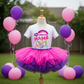 My Little Pony Tutu Set Girls Personalized Custom Hot Pink Purple Tutu Outfit Dress Theme Cake Smash Party