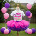 My Little Pony Pinkie Pie Tutu Set Girls Personalized Custom Hot Pink Purple Tutu Outfit Dress Theme Cake Smash Birthday Party