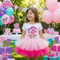 My Little Pony Pinkie Pie Tutu Set Girls Personalized Custom Pink Hot Pink Tutu Outfit Dress Theme Cake Smash Birthday Party