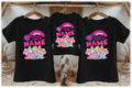 My Little Pony Pinkie Pie Personalized Custom Black Family T-Shirt or Onesie Pack Theme Cake Smash Birthday Party