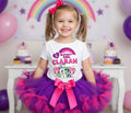 My Little Pony Rarity Tutu Set Girls Personalized Custom Purple Hot Pink Knots Tutu Outfit Dress Theme Cake Smash Birthday Party