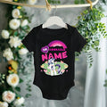 My Little Pony Rarity Personalized Custom Black T-Shirt or Onesie Theme Cake Smash Party