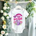 My Little Pony Twilight Sparkle Personalized Custom White T-Shirt or Onesie Theme Cake Smash Birthday Party