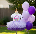 My Little Pony Twilight Sparkle Tutu Set Girls Personalized Custom Light Purple and Purple Tutu Outfit Dress Theme Cake Smash Party