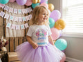 Paw Patrol Everest Tutu Set Girls Personalized Custom Light Purple Tutu Outfit Dress Theme Cake Smash Birthday Party