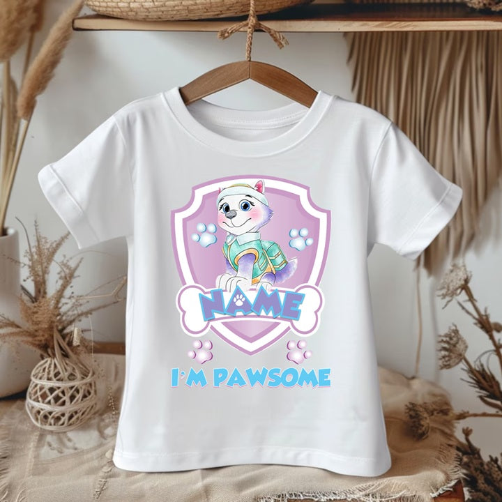 Paw Patrol Everest Tutu Set Girls Personalized Custom Blue Tutu Outfit Dress Theme Cake Smash Party