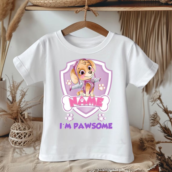 Paw Patrol Skye Tutu Set Girls Personalized Custom Hot Pink Tutu Outfit Dress Theme Cake Smash Party