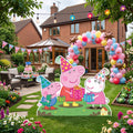 Life Size Peppa Pig Character Premium Freestanding Cutouts Yard Sign Decor Party Prop