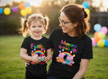 Peppa Pig Party Hat Personalized Custom Black Family T-Shirt or Onesie Pack Theme Cake Smash Birthday Party