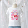 Peppa Pig Personalized Custom White T-Shirt or Onesie Theme Cake Smash Birthday Party