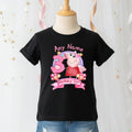 Peppa Pig Personalized Custom Black T-Shirt or Onesie Theme Cake Smash Birthday Party