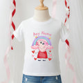 Peppa Pig Personalized Custom White T-Shirt or Onesie Theme Cake Smash Party