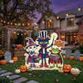 Life Size Pete the Cat Halloween Character Premium Freestanding Cutouts Yard Sign Decor Party Prop