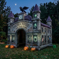Phobia House Theme Premium 10' x 10' Halloween Haunted House Inflatable Blow Up Walk-Through Archway Experience Decor Prop