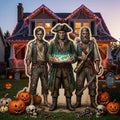Life Size Pirate's Curse Characters Premium Freestanding Halloween Cutouts Yard Sign Decor Party Prop
