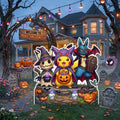 Life Size Pokemon Halloween Character Premium Freestanding Cutouts Yard Sign Decor Party Prop