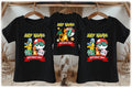 Pokemon Charizard Personalized Custom Black Family T-Shirt or Onesie Pack Theme Cake Smash Birthday Party